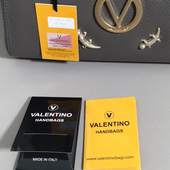 🆕 MARIO VALENTINO Minimi DG Precosia Handbag/Crossbody in Gray - Picture 14 of 14